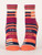 Fun Person Alert Ankle Socks- front view