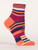 Fun Person Alert Ankle Socks- single sock right side view
