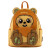 Star Wars Wicket Footsie Cosplay Mini Backpack- front view