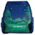  ET I'll Be Right Here Glow In The Dark Mini Backpack- close up back view