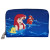 The Little Mermaid Ariel Fireworks Wallet- front view