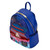 Mulan Castle Light Up Mini Backpack- top angled view