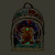 Avatar Aang Meditation Glow In The Dark Mini Backpack- glowing front view