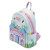 My Little Pony Castle Mini Backpack- top angled view