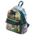 Snow White Scenes Mini Backpack- top angled view