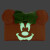 Minnie Mouse Pumpkin Glow In The Dark Flap Wallet- glowing front view