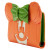 Minnie Mouse Pumpkin Glow In The Dark Flap Wallet- side view