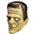 Frankenstein Deluxe Injection Molded Mask- left angled view