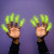 Glow In The Dark Alien Hand Finger Puppet