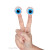 Eyeball Finger Puppet- blue