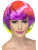 Multi-Colored Funk Babe Wig