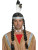 Native American Inspired Wig with Plaits- worn by man