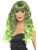 Green & Black Siren Wig