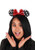 Disney- Minnie Ears Polka Dot Sequin Headband- worn by model 2