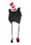 Dr. Seuss- Cat in The Hat Hoodie Hat- back view