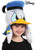 Disney- Donald Duck Sprazy Toy Hat- worn by child model