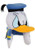 Disney- Donald Duck Sprazy Toy Hat- front view