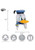 Disney- Donald Duck Sprazy Toy Hat- measurements 