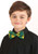 Dr. Seuss- Bow Tie Set- child wearing the grinch bow tie