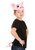 Pig Plush Headband & Tail Kit- worn by boy model