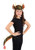 Dragon Plush Headband & Tail Kit- worn by girl model