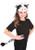 Cow Plush Headband & Tail Kit- worn by girl model