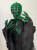 UV Down To Earth Alien Mask- worn with costume