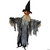 6' Scarecrow Pumpkin with Hat Animated Prop