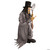 Crouching Grave Digger Animated Prop- right side view