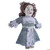 Haunted Vintage Doll 14"- angled view