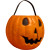 Halloween- Pumpkin Pail- right angled view