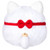 Mini Squishable Lucky Cat- back view