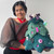 Squishable Spooky Christmas Tree- held by model