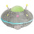 Mini Squishable UFO- back view