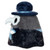 Mini Squishable Haunted Plague Doctor- side view