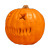 Trick R' Treat - Light Up Pumpkin- left angled view