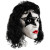 Kiss- The Starchild Deluxe Injection Mask- right angled view