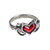 Little Devil Ring- top angled view