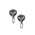 Witches Heart Studs- nails in