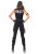 Deluxe SWAT Commander Costume- full body, back view