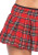 Miss Prep School Costume- skirt close up