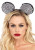 Metallic Studded Mouse Ears Headband