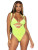 Can't Get Enough Bodysuit Set- yellow, front view