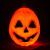 Don Post - Musical Light Up Jolly Jack O'Lantern- front view, lit