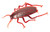 Giant 11" Bugs- cockroach, top view