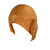Old Wrinkly Man Mask- back angled view
