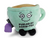 "Fueled by Anxie-tea" Teacup Plush