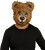Fun Furry Masks- brown bear