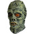Don Post - Glowin Ghoulies Corpse Mask- left angled view