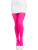 Ari Nylon Women's Tights- neon pink, front view